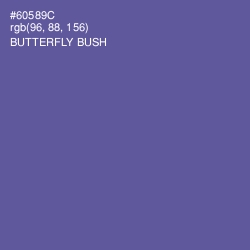 #60589C - Butterfly Bush Color Image